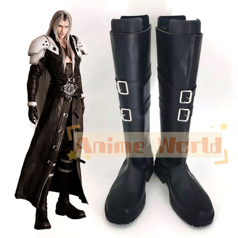 

Final Fantasy VII Remake FF7 Sephiroth Shoes Cosplay Boots