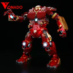 Vonado LED Light Kit For 76210 Hulkbuster​ Building Blocks Set (NOT Include the Model) Bricks DIY Toys For Children