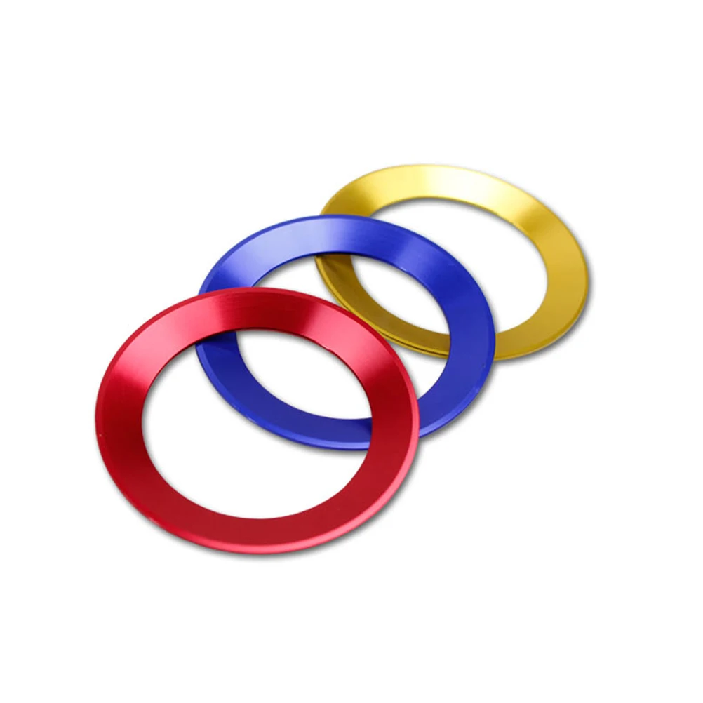 

Center Decoration Ring For Red High-Grade Sweat Breathable Flexible Grip Easy Install Strong Stretching Steering