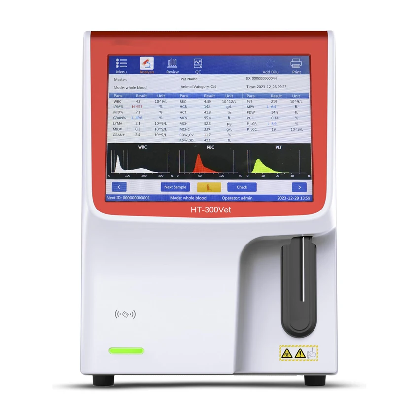 

Vet use hem-atology analyzer, automatic blo-od analyzer for veterinary