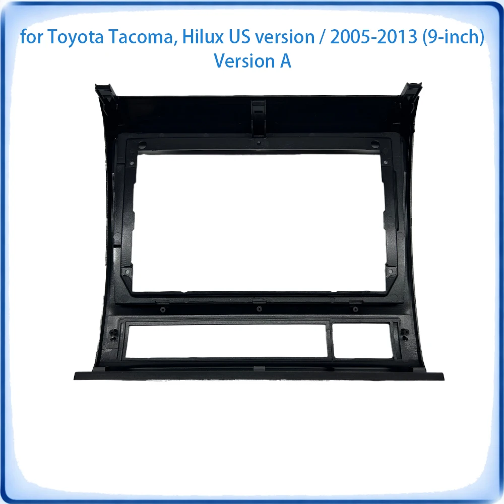 Car Radio Fascia Frame For Toyota Tacoma & Hilux US Version 2005-2013 9 inch A Style Stereo With Canbus Decoder & Wiring Harness