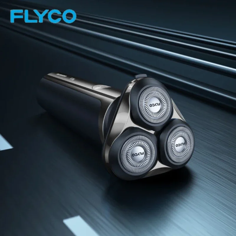 

Flyco FS905 Мужская электробритва с цифровым дисплеем, мощная плавающая ножевая головка для мытья всего тела, новая портативная зарядная бритва