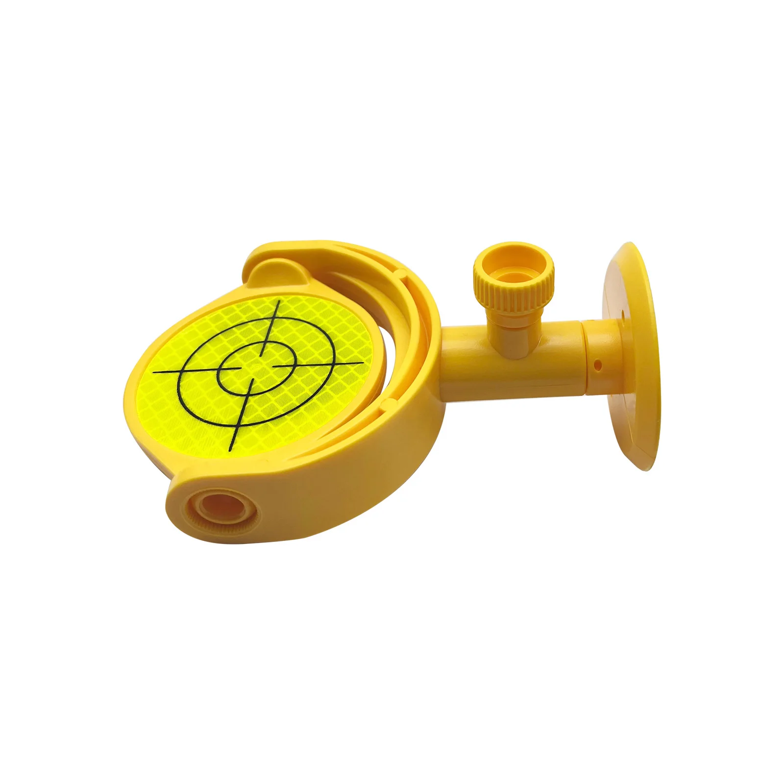 Green Adjustable Survey Tilting Reflective Target, 360 Swivel Monitoring Reflector Target for Total Station