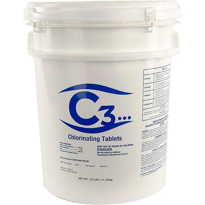 

Authenticity guarantee.25 lbs. 3" Stabilized Chlorine Tabs for Swimming Pools | Easy to Use for Above Ground or Inground Pool |