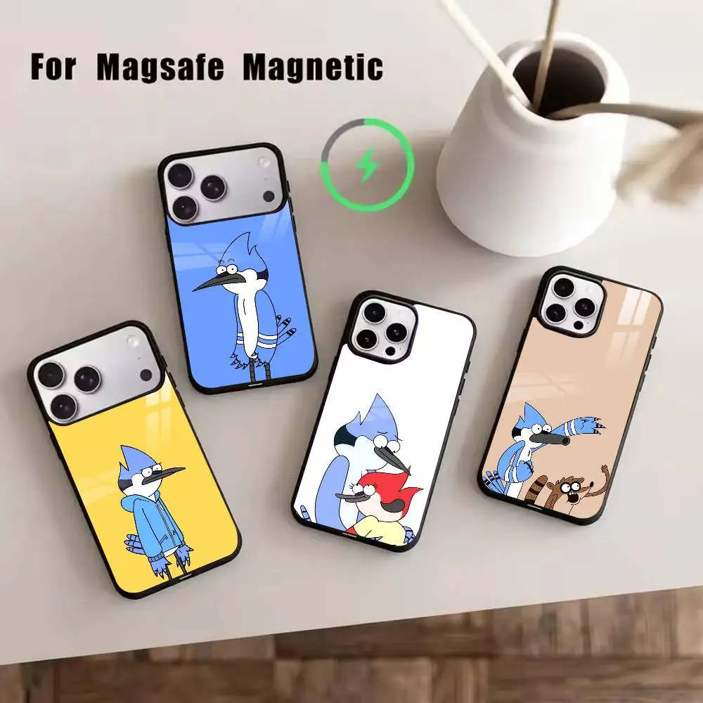 

Cute-Regular S-Show Phone Case For iPhone17,16,15,14,13,12,11 Plus,Pro Magnetic For Magsafe Wireless Charging