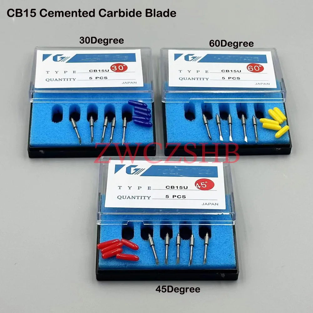 5PCS Für Graphtec CE5000 CE3000 CE6000 Schneiden Plotter CB09 CB15 Messer Klinge CB09UA-5 CB15UA-5 Hartmetall Klinge Messer – Detail 6