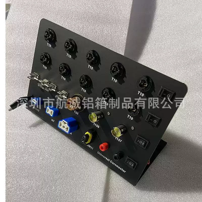 Multifunctional 12V Auto LED Bulb Test Board T10/T20/1156/1157/H1/H7 Socket Diagnostic Tool