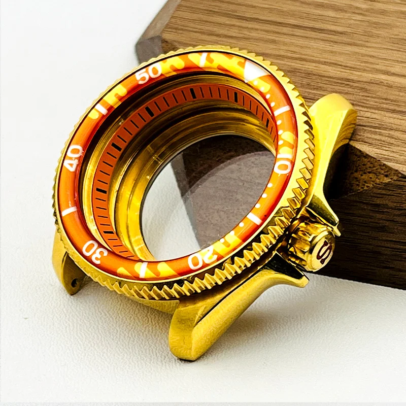 Mod NH34 NH35 Case SKX007 Watch Cases fit for NH35 NH36 7S26 Movement Crown at 3.0 SKX007 Diving Watch Cases