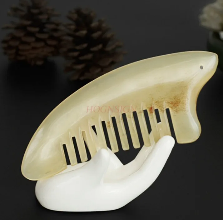 

Sheep Horn Meridian Comb for Women Massage to Reduce Static Electricity Comb for Head Massage Comb