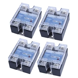 4X MGR-1 D4825 Single-Phase Solid State Relay SSR 25A DC 3-32 V AC 24-480 V