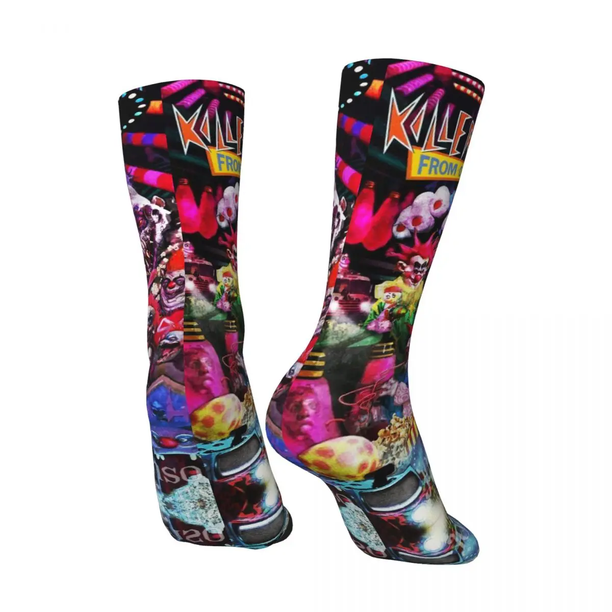 Killer Klowns From Outer Space Horror Film Unisex Socks Running 3D Print Happy Socks Street Style Crazy Sock