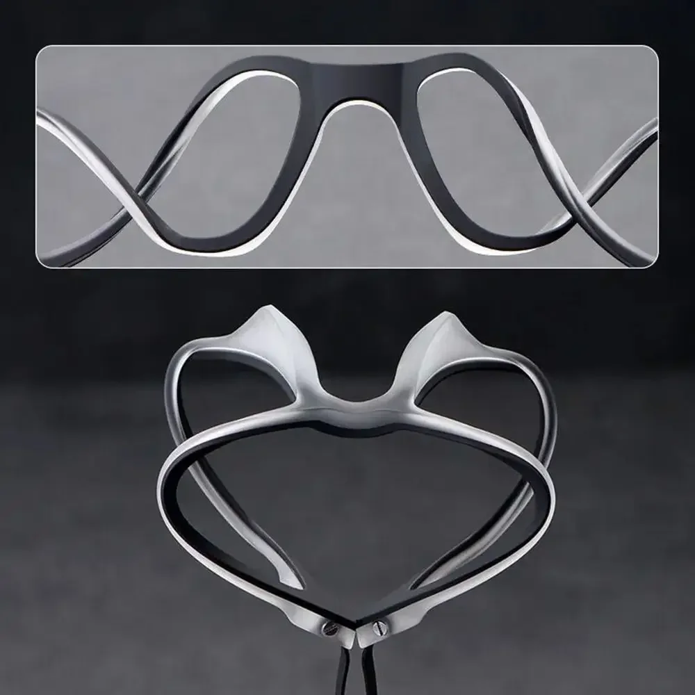 Hochwertige Lesebrille aus reinem Titan für Herren, Anti-Blaulicht-Presbyopie-Brille mit Dioptrien 0,00–4,00 – Detail 7
