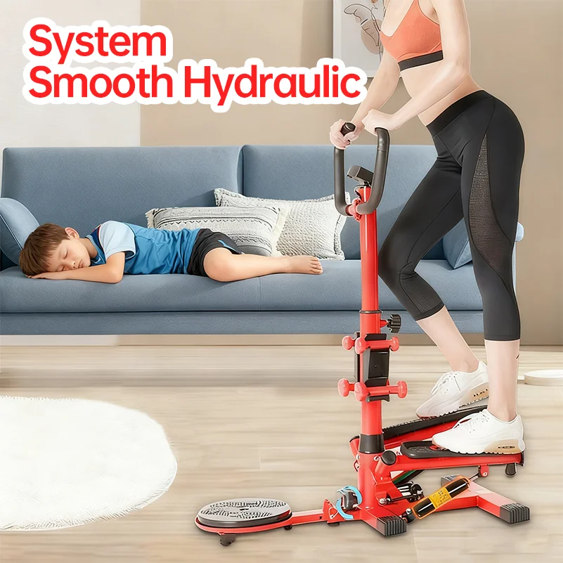 Twist Stair Steppers With Handlebar  for Exercise at Home