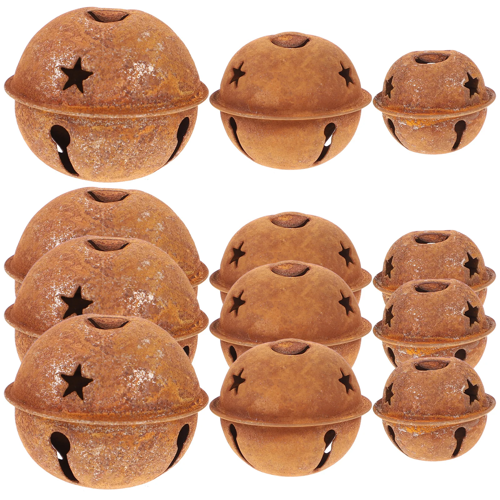 

DIY Making Accessories 12 24 30 Pcs Christmas Jingle Bells Set Vintage Style Tree Hanging Decor Holiday Xmas