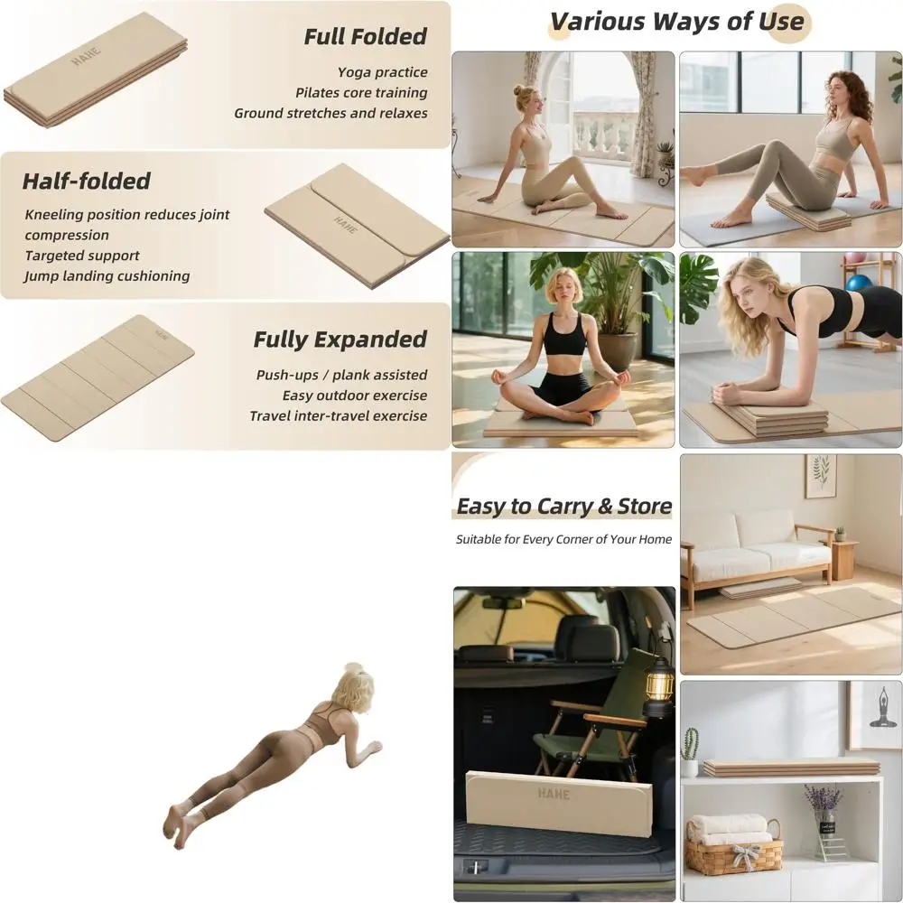 Foldable Yoga Mat,7… - image
