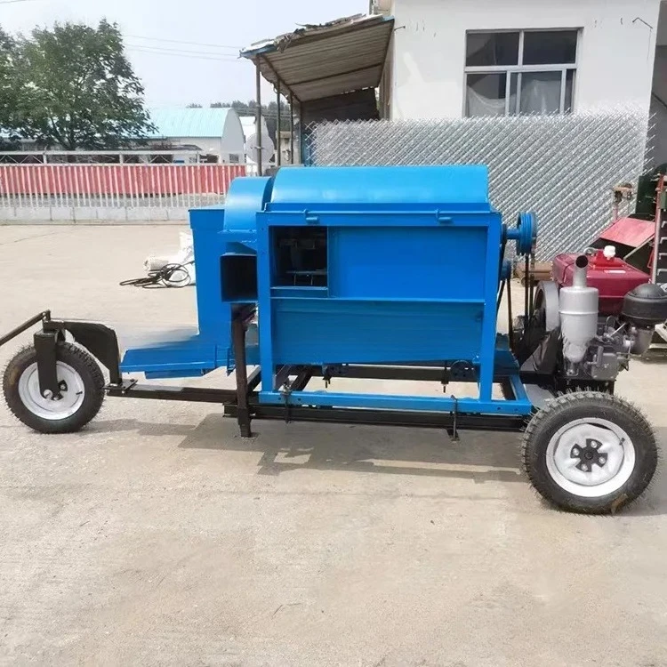 Debulhador multifuncional de arroz e trigo