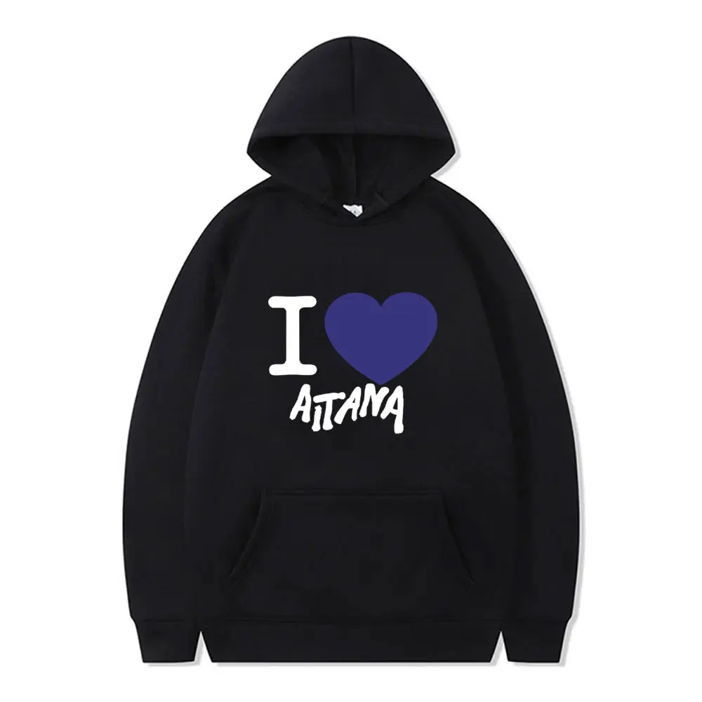 

I Love Aitana CUARTO AZUL Hoodie Men Women Fashion Pop Music Streetwear Unisex Casual Oversized Hoodies Male Vintage Sweatshirt