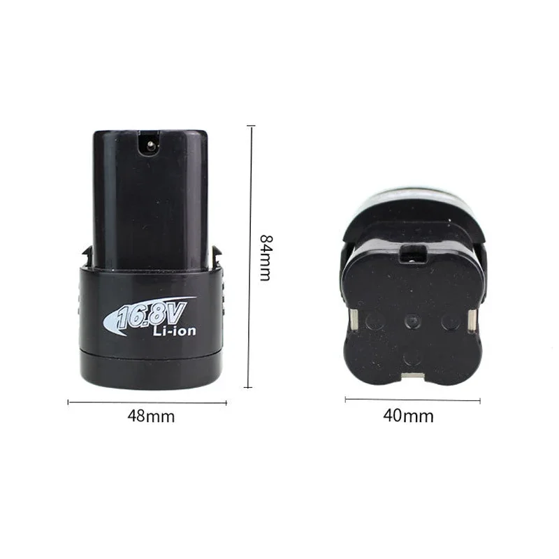 Imagem -02 - Bateria de Lítio Recarregável para Rebarbadora Furadeira Elétrica Chave de Fenda Elétrica Bateria Sobressalente de Cisalhamento 16.8v 2000mah