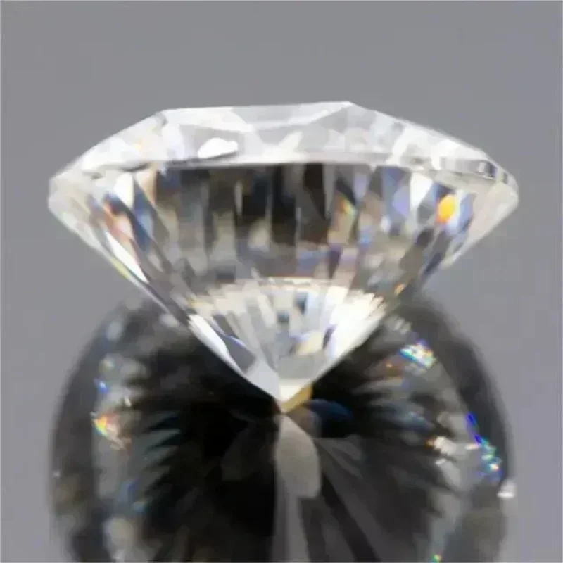 Moissanite Stones Round Special Sakura Cutting D Color VVS1 with Certificate Gemstone Charms Beads  for jewel making