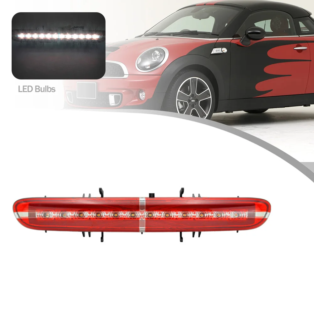 

1 Pc LED 3rd Stop High Mount Third Brake Light Tail Warning Lamp For R56 LCI R57 2009-2015 R58 2010-2015 R59 2011-2015