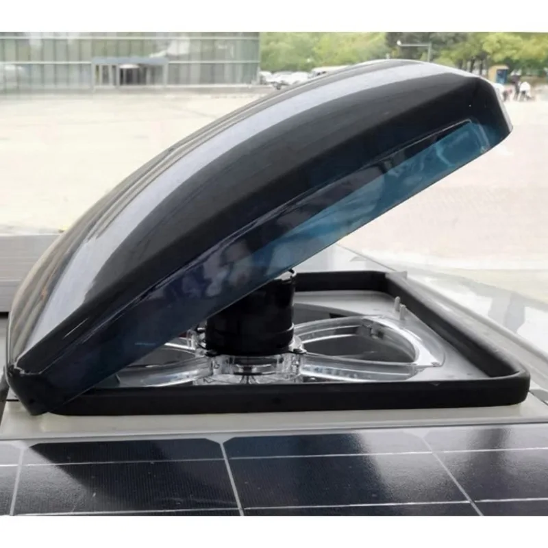 Roof hatch 12V  RV Accessories  RV skylight  ventilation fan with LED lights with fan