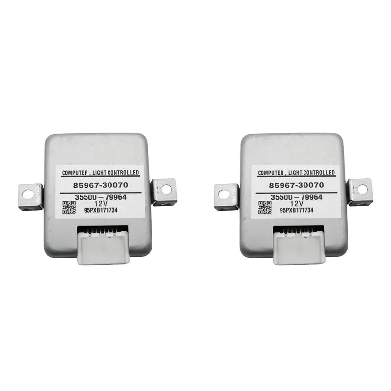 2x-85967-30070-modulo-led-di-controllo-luci-computerizzato-per-toyota-lexus-gx460-gs350-gs450h-2013-2020-35500-79964-driver-a08q