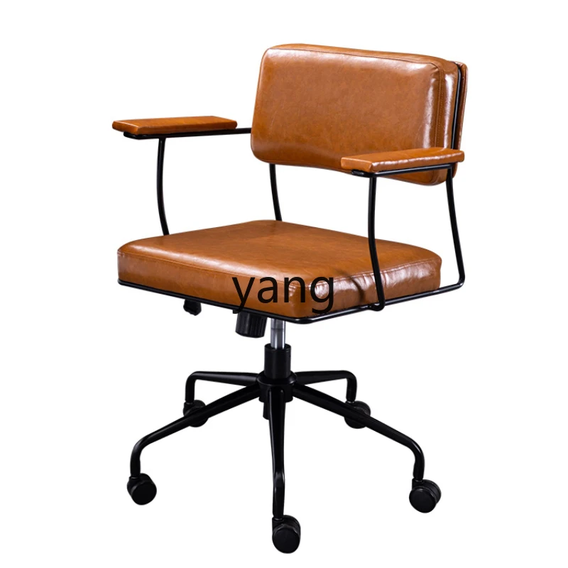 LTT Light Luxury Computer Chair Comfortable Office Chair Sitting Home Bedroom Study Desk Chair Lift