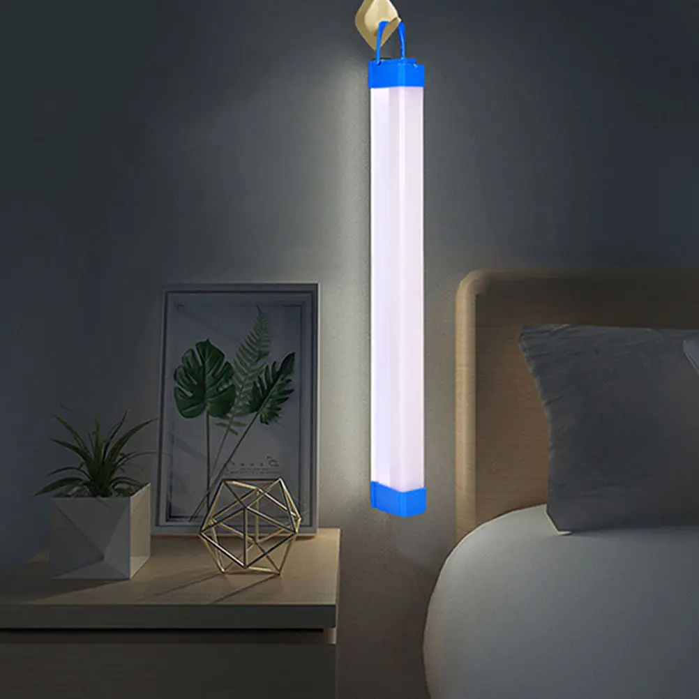 

1Set LED Long Strip Light Household Removable USB Charging Wall Lamp Wireless Emergency Light for Kitchen Bedroom Camping