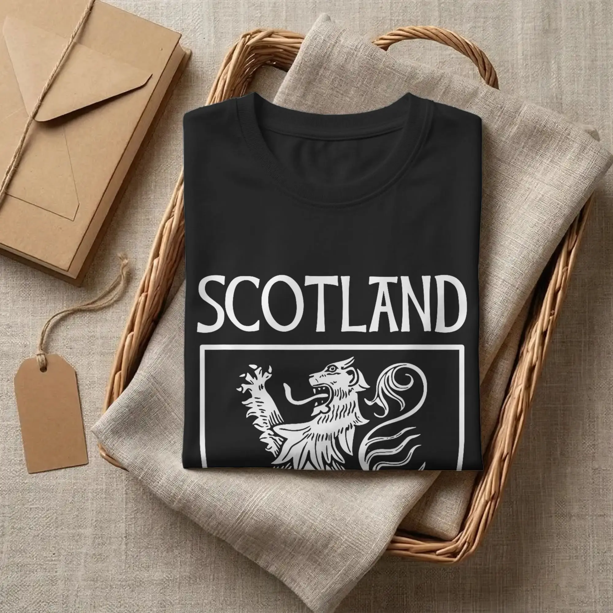 Scotland History Scottish Flag Rampant Lion T-Shirt for Men Cotton Tee Shirt Crew Neck Short Sleeve T Shirts 4XL 5XL 6XL Clothes view 4