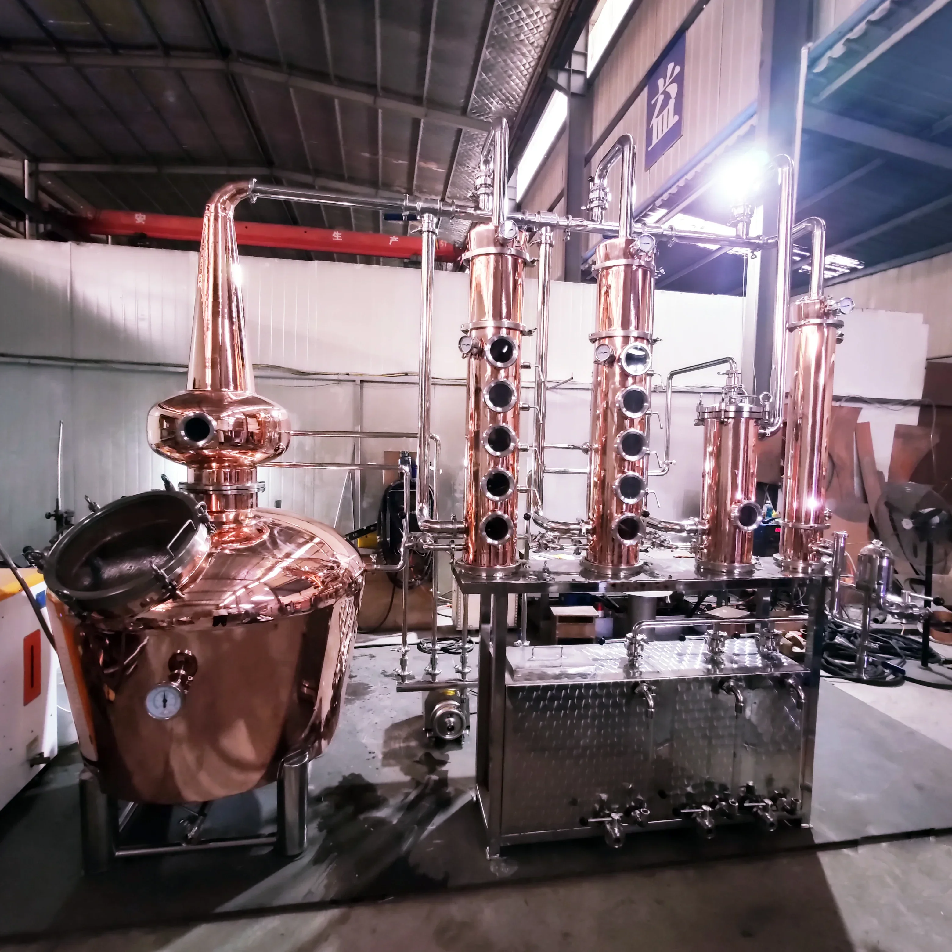 home copper stills essential oil extractor alcohol recovery column distill distiller distillation unit machine equipment