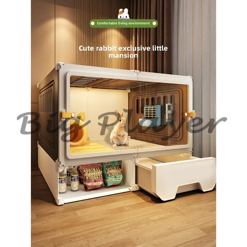 gabbia-speciale-per-villa-per-conigli-domestici-con-cassetti-toilette-porcellino-d'india-gabbia-per-interni-per-conigli-pigri