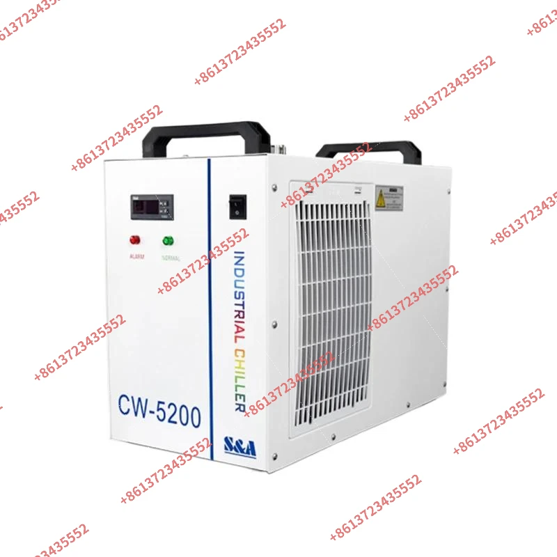 

CNC CW5200 CW5202 Industry Water Chiller for CO2 Laser Engraving and Cutting Machine 80w 100w 130w 150w Laser Tube