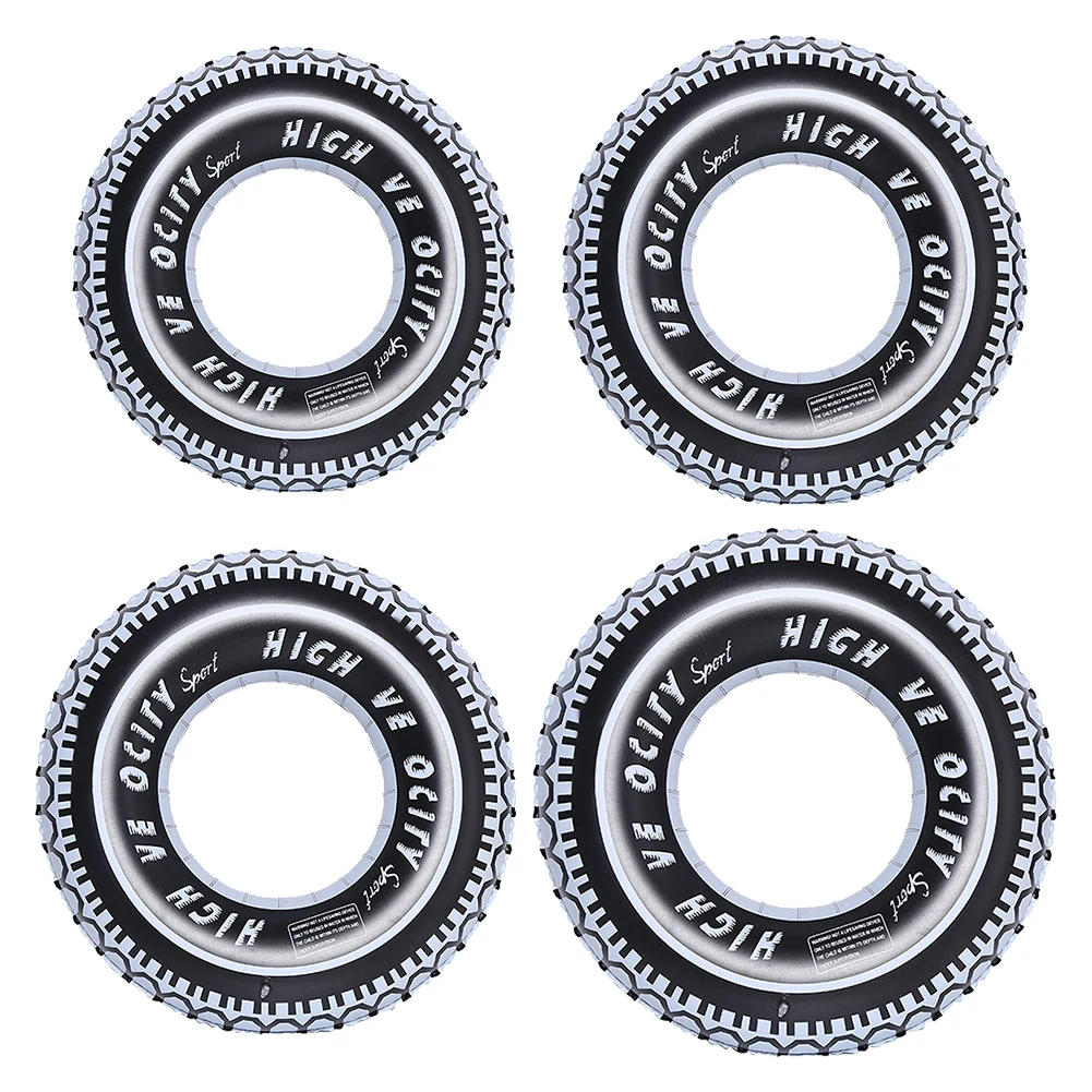 

Кольца для плавания с рисунком шин, поплавки, герметичные надувные кольца для плавания, утолщенные кольца для бассейна, поплавки для бассейна из ПВХ для бассейна