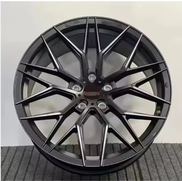 Passenger Car Alloy Cast Magnesium Rims Black 17 18 19 20 Inch 5X120 Aluminium Casted Alloy Wheels