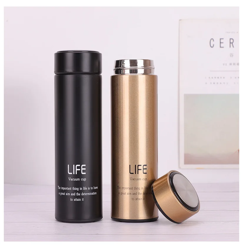 Tea Thermos Stainless Steel Double Wall 500ml Coffee Tea Vacuum Flask