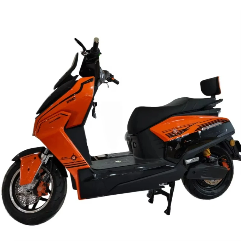 Two-wheeled electric vehicle with brushless motor, aluminum frame, waterproof design