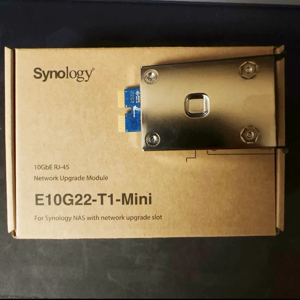 Synology E10G22-T1-Mini RJ45 10GbE RJ-45 شبكة ترقية وحدة ل Nas DS923 + DS723 + RS422 + DS1522 +