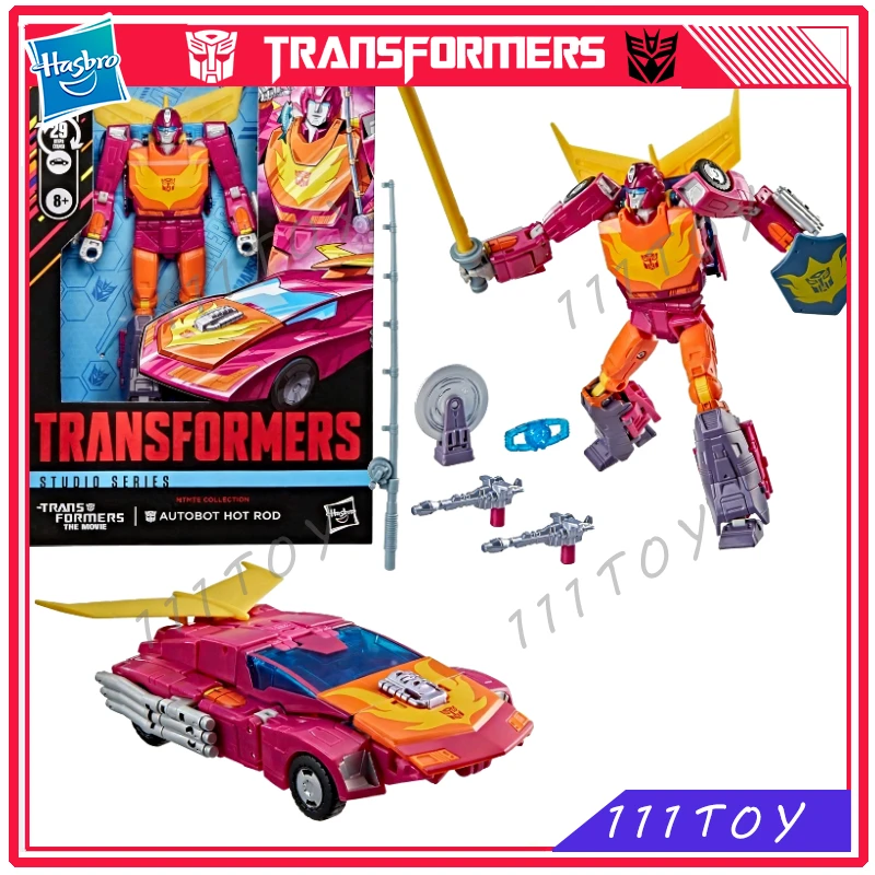 

In Stock Hasbro Transformers Classic Toys Studio Series SS86 Voyager HOT Rod Action Figure Robot Toy Collection Gifts Hobbies