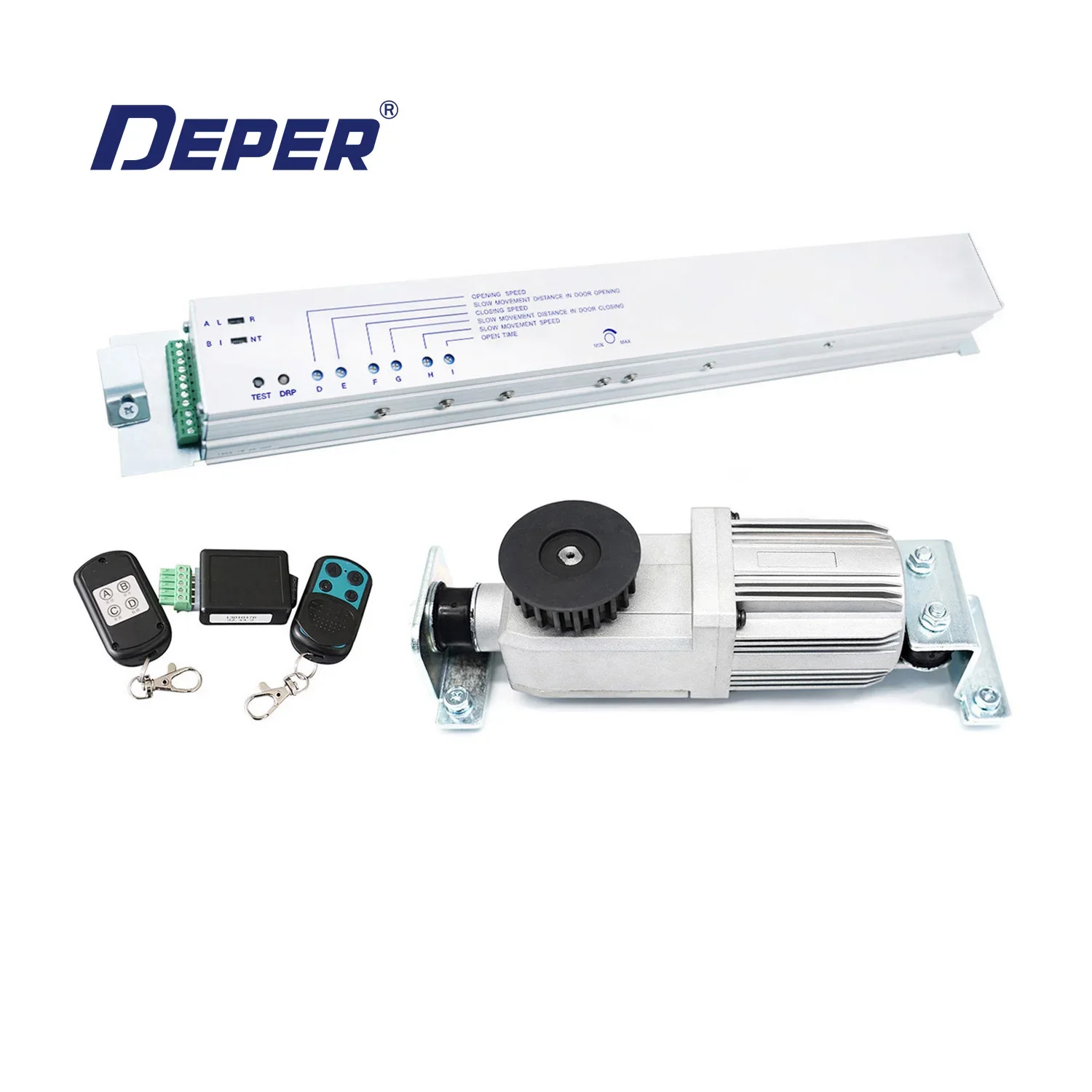 DEPER Factory Price Automatic Glass Door Operators Commercial Entrance Automatic Sliding Door System