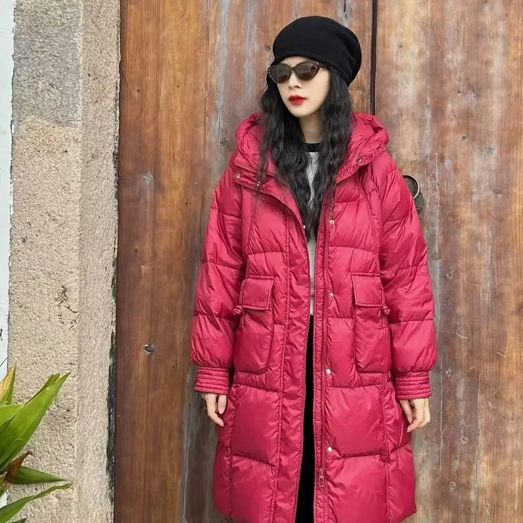Winter New Women's Down Jacket Commuter Retro Lightweight Jacket