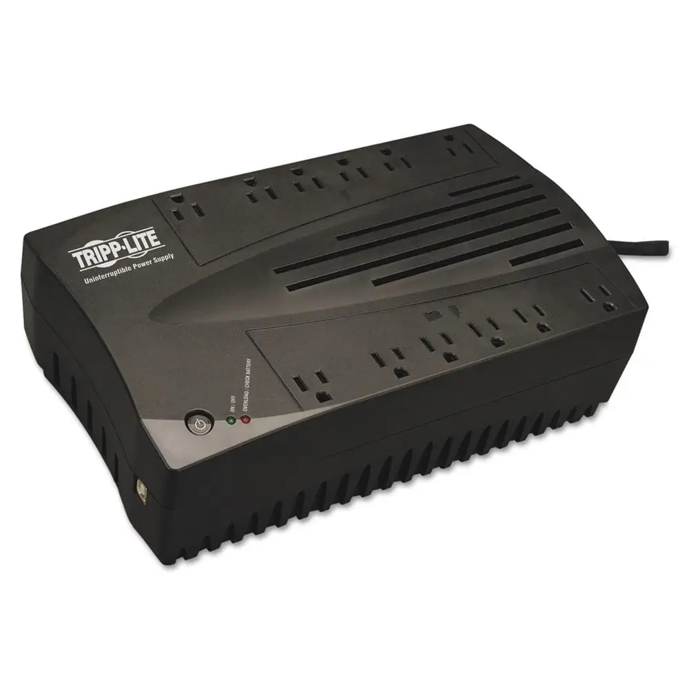 900VA 480W UPS-lijn Interactief 12 stopcontacten Mini Desktop Batterijback-up 4 ms Overdrachtstijd Oplaadtijd 4 uur Lichtgewicht Compact