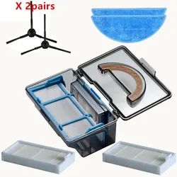 Dust Box Side Brush Hepa Filter Mop Cloth for Ilife V50 V55 X5 V5s V3 V3s Pro Life V5s Pro V5s Plus Robot Vacuum Cleaner Parts