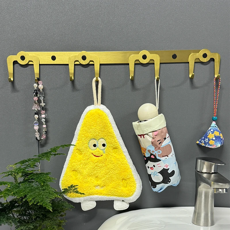 

Towel Rack Towel Hanger Bath Towel Holder Wall Hanging Towel Bars Acrylic Bathroom Shelf Kitchen Storage Rack