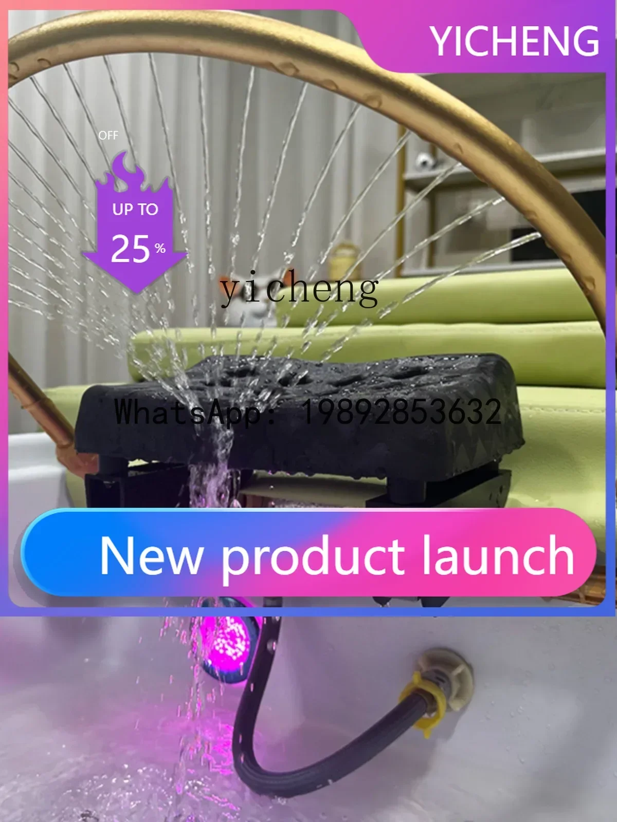 

XTC6Z Adjustable Constant Temperature Head Therapy Bed Fumigation Massage Beauty Salon Water Circulation Multifunctional