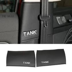 Tank 300 Center Pillar Safety Belt Anti-collision Sticker Interior Modification B Pillar Protective Pad Decoration Accessories