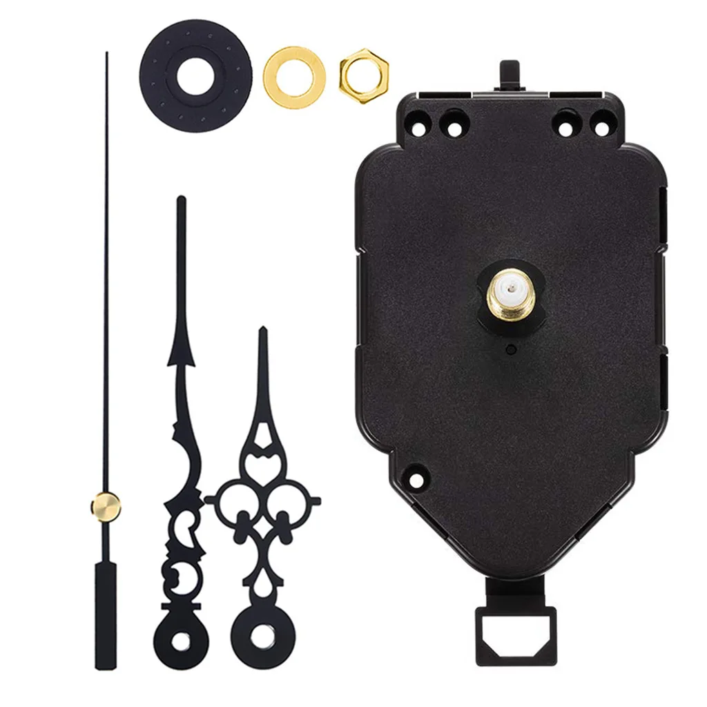 

FedEx 50sets Pendulum Trigger Clock Movement Pendulum Clock Motor and Hanger with Classic Metal Hands for DIY Wall Clocks Parts