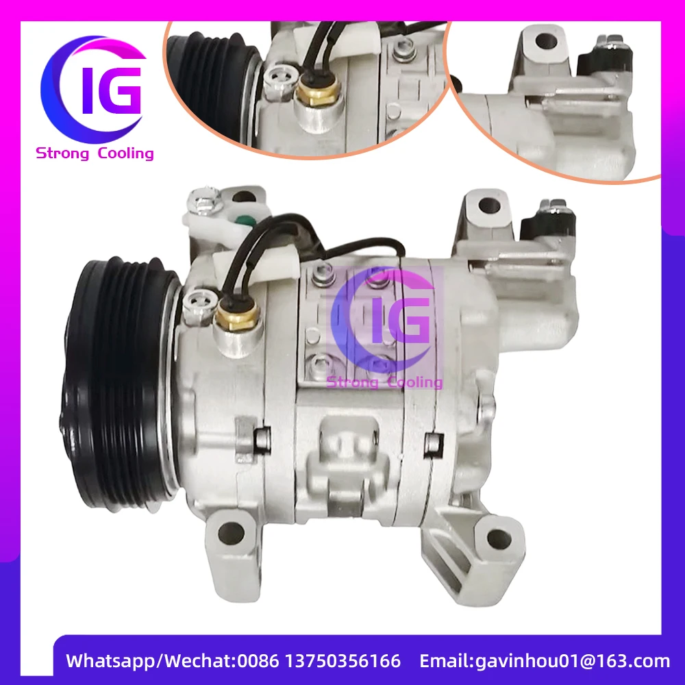 

DKV14D AC Compressor For HONDA Passport V6 3.2L / ISUZU Trooper Rodeo 8970792730 8970858960 89707-92730 4 Grooves