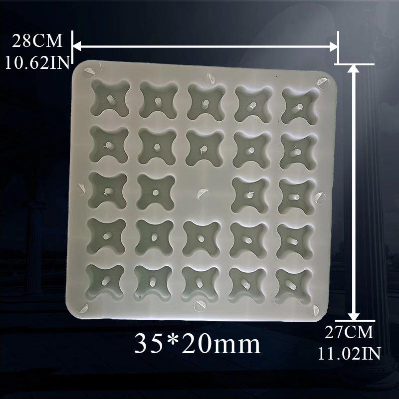 Cement Block Spacer Mold, Horse Stump, 1 out of 24, Good Price