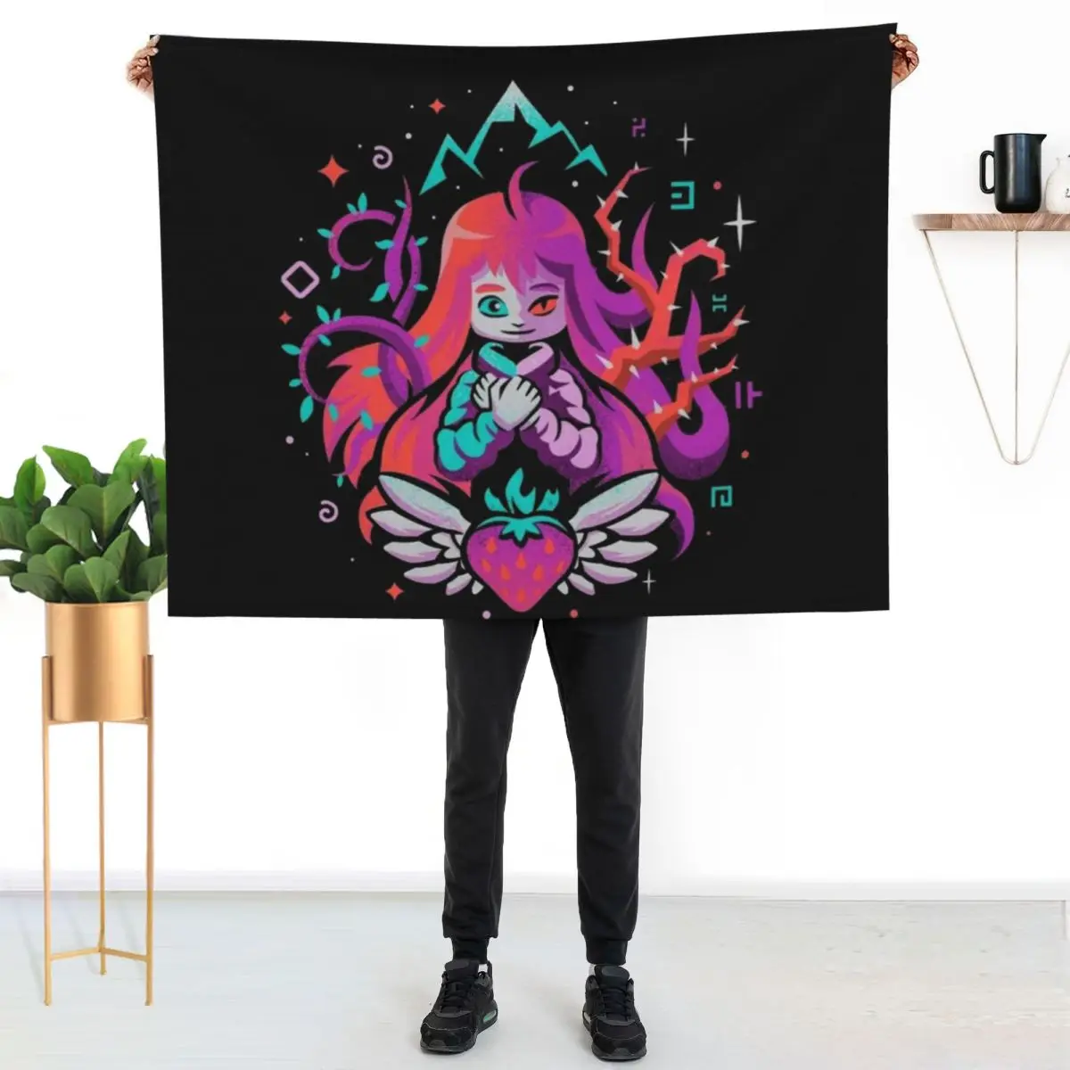 Celeste game Throw Blanket for babies heavy to sleep for sofa Bed Fashionable funny gift Decorative Sofa Blankets