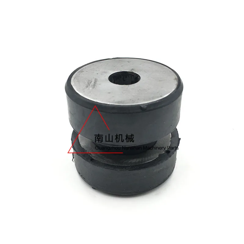 For Hyundai R130-5/-7 200/220/300-5 215-7/9 engine foot cushion shock-absorbing rubber  excavator